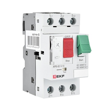 Автомат пуска двигателя АПД-32 1,0-1,6А EKF apd-me-1.6