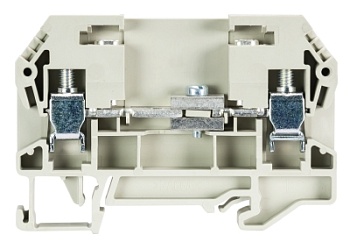 Клемма измерит. WKN 6 TK - Измерительная клемма, тип фиксации провода: винтовой, номинальное сечение: 6 мм кв., 57A, 500V, ширина: 8 мм, цвет: серый, тип монтажа: DIN 35