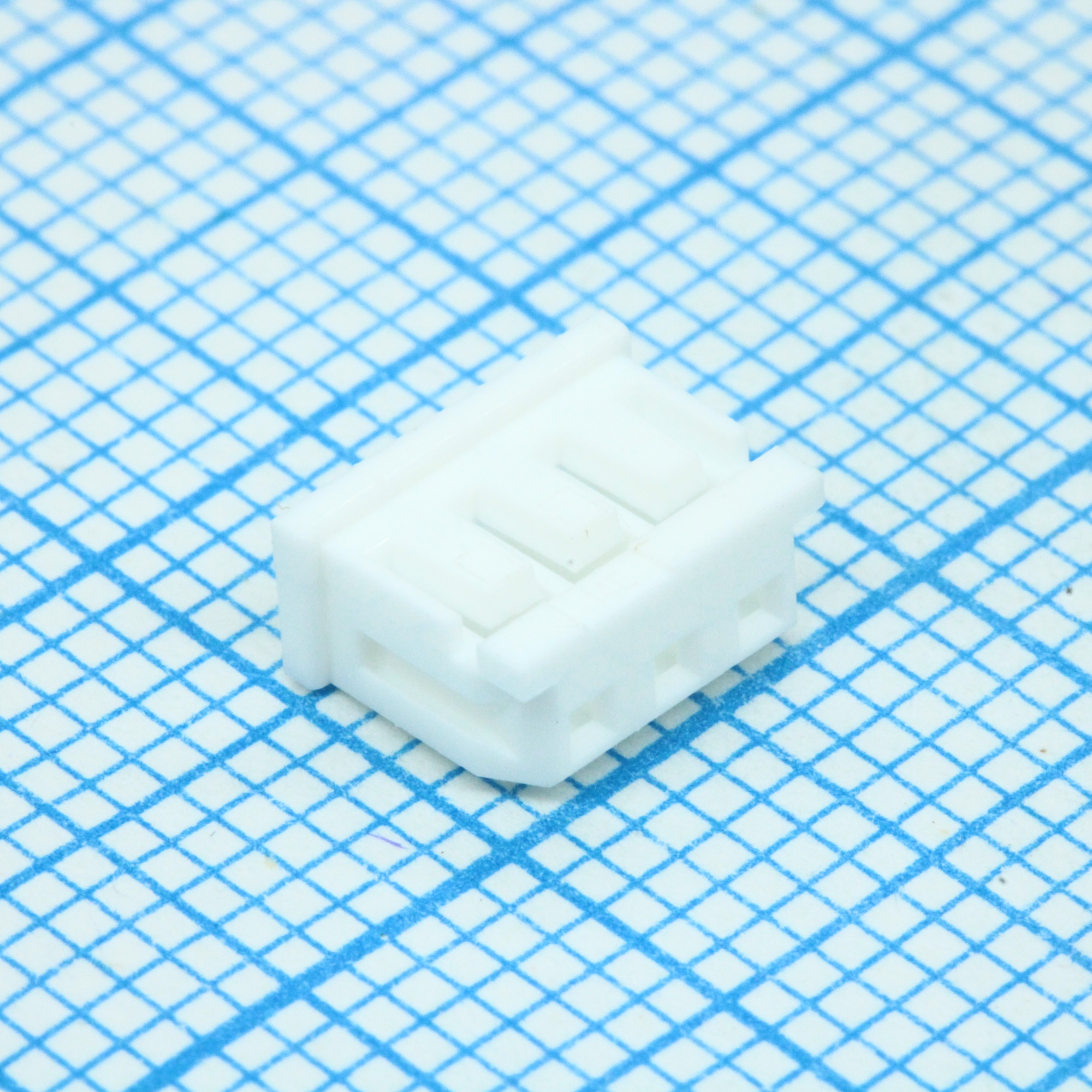 510650300 - Корпус разъема 3 контакта 2мм микрозащелка один ряд