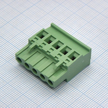 2EDGKA-5.08-05P-14-00A(H) - Разъемный клеммный блок 5 контактов шаг 5.08мм