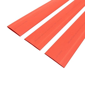 Трубка термоусадочная ТУТ нг 40,0/20,0 красная - 1м, не поддерживает горение