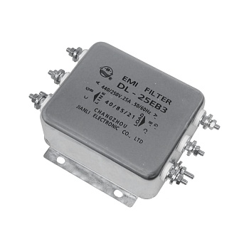 DL-25EB3 - Трехфазный сетевой фильтр 3х25А 250В