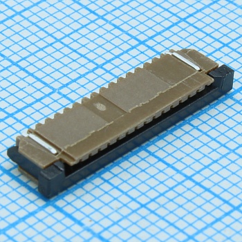SFW15R-2STE1LF - Соединитель FFC/FPC 15 контактов шаг 1мм угловой SMD лента на катушке