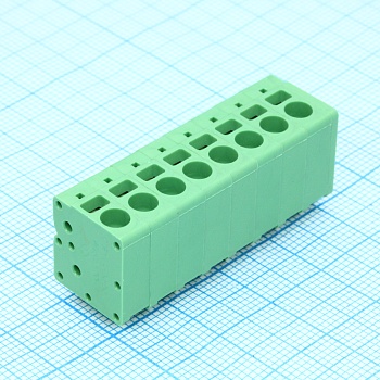 DG271V-5.0-08P-14-00A(H) - Нажимной безвинтовой клеммный блок 8 контактов. Серия DG271V-5.0