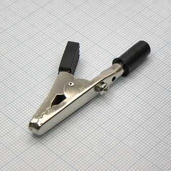 крокодил   8005 BLACK (1229) - зажим типа крокодил