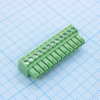 15EGTK-3.5-12P-14-00 - Разъемный клеммный блок, 12 контактов. Серия 15EGTK-3.5