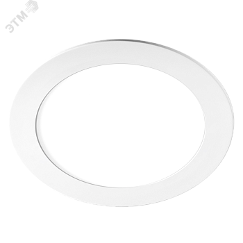 Светильник светодиодный PPL-R WH 12Вт 4000К IP40 d170мм ДВО встраив. ультратонкий кругл. 5008540A