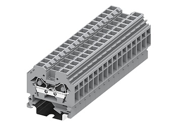 Проходная клемма 206901 - Проходная клемма, боковой подвод кабеля, TA6, тип фиксации провода: пружинный, номинальное сечение: 6 мм кв., 41A, 800V, ширина: 8 мм, цвет: серый, тип монтажа: DIN 35