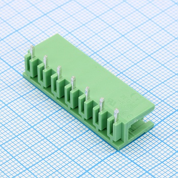 2EGTR-5.08-07P-14-00 - Разъемный клеммный блок на плату, 7 контактов. Серия 2EGTR-5.08