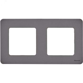 Рамка 2-м Inspiria дым. Leg 673947