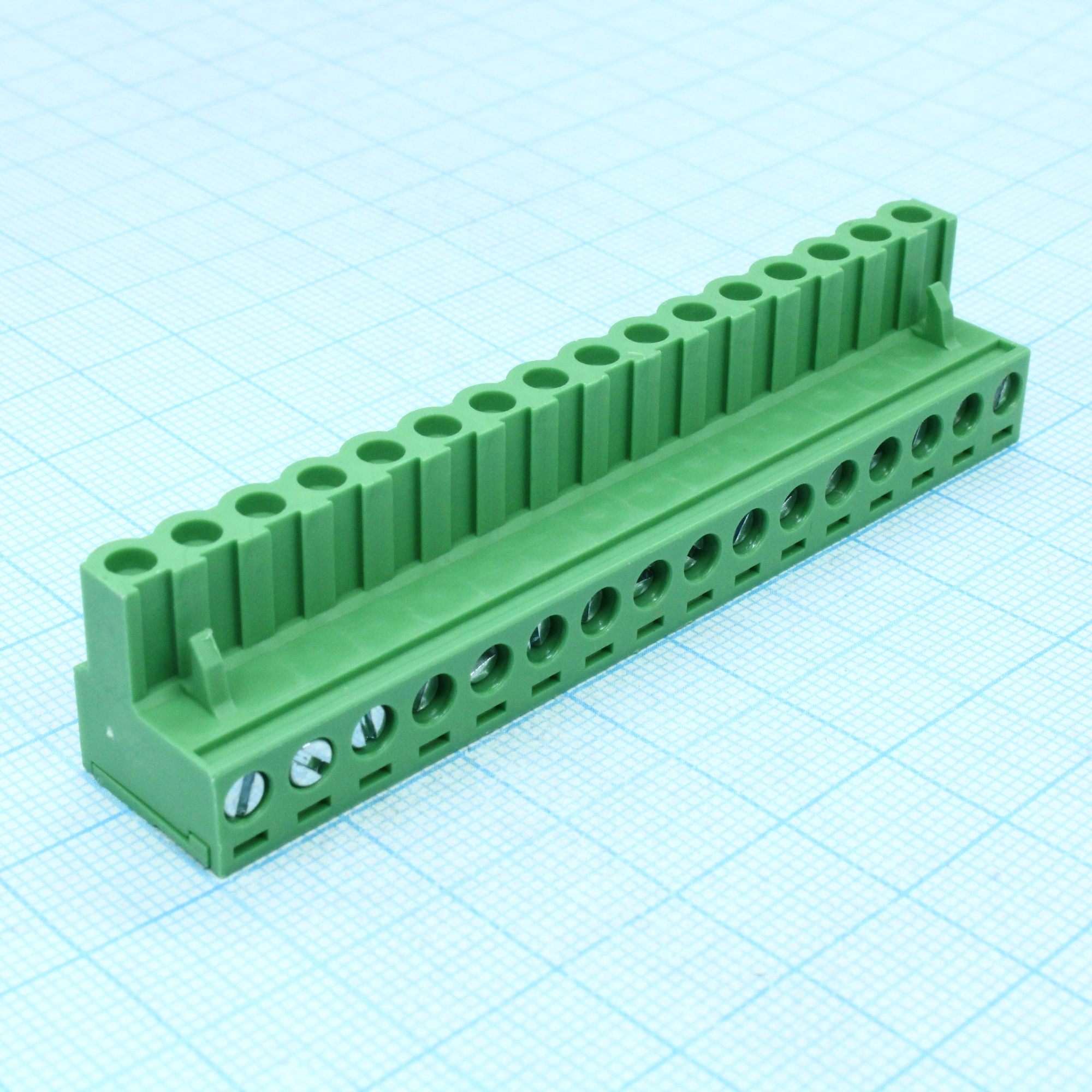 2EDGK-5.08-16P-14-00A(H) - Разъемный клеммный блок, 16 контактов. Серия 2EDGK-5.08