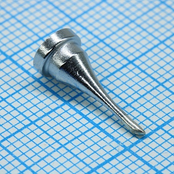 LT 4 soldering tip 1.2mm - Жало для паяльника WP80/WSP80/FE75, скошенный 45° тонкий круг D=1,2мм, L=15мм