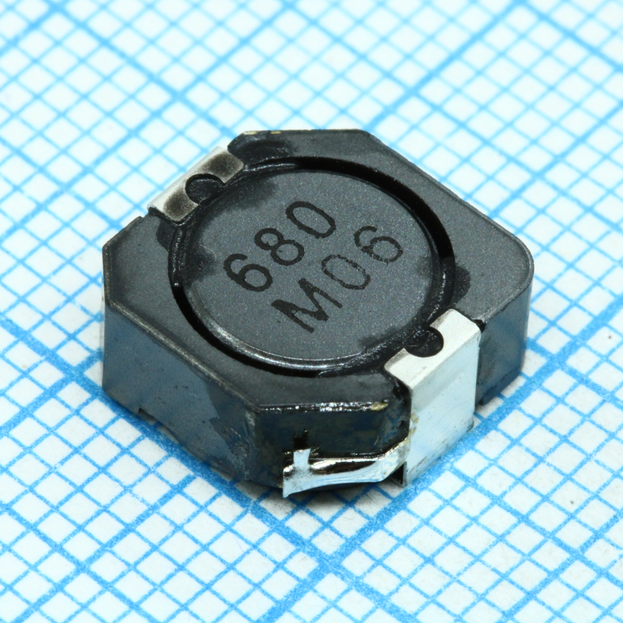 CDRH105RNP-680NC - Силовая SMD индуктивность 68мкГн ±30% 1.6A 0.201Ом c магнитным экраном