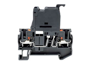 Торцевая крышка UJ6-4RD(5X20)G - Торцевая крышка для клемм UJ6-4RD(5X20), цвет: черный