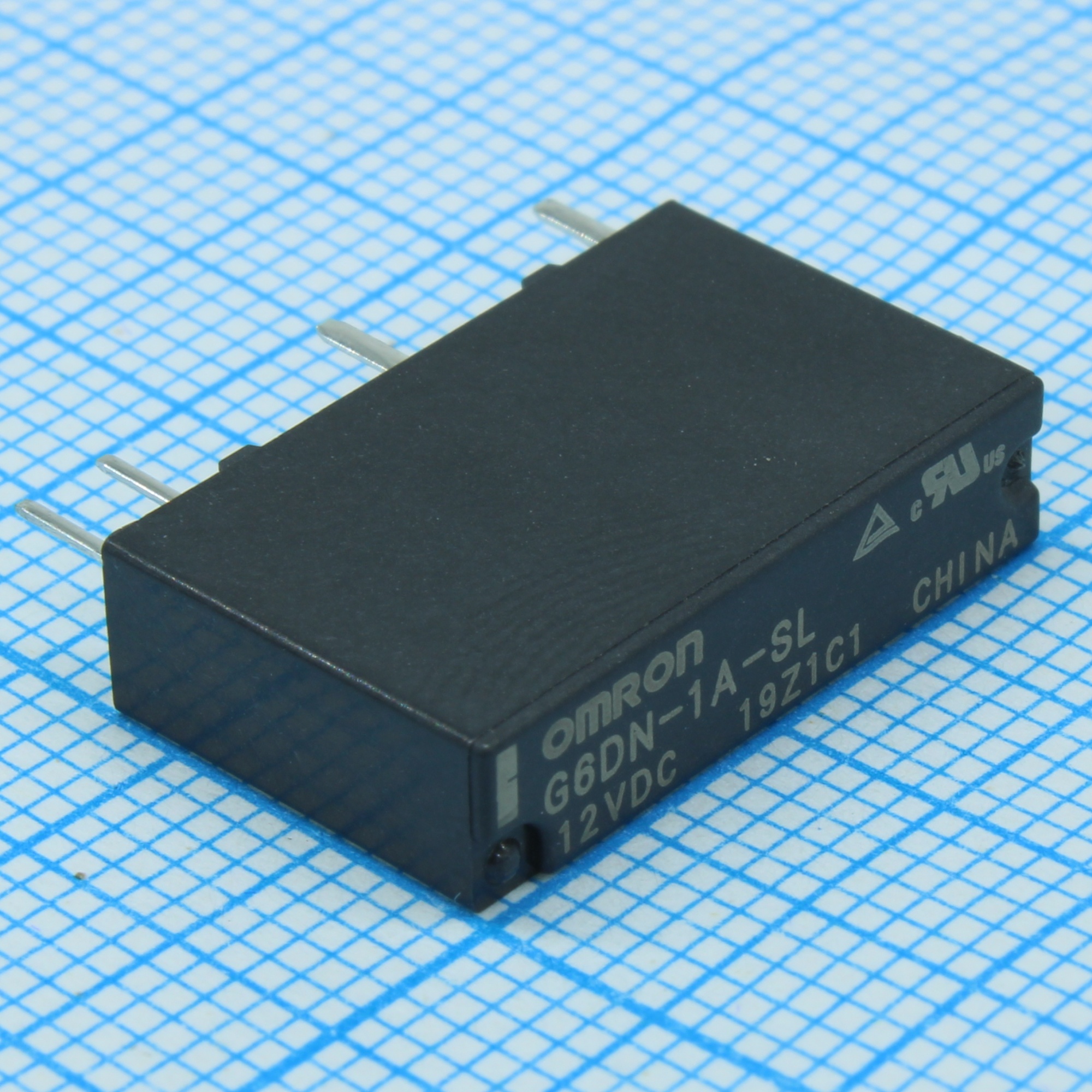 G6DN-1ASL-12DC - Реле силовое 5А один контакт на замыкание катушка 12В