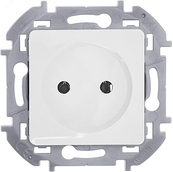 Розетка 1-м СП Inspiria 16А IP20 250В 2P механизм бел. Leg 673710