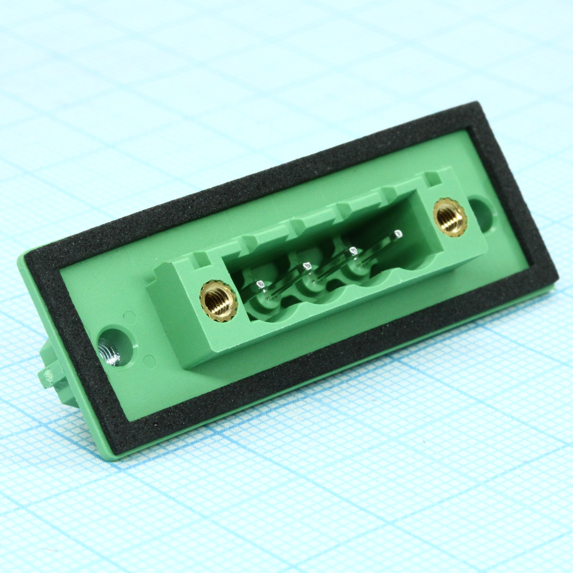 2CDGVM-5.08-04P-14-100A(H) - Блок клеммный соединительный на панель 4 контакта серия 2CDGVM-5.08