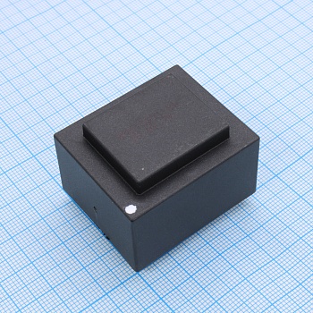 KSP-BVEI3821186 - Трансформатор питания 4.5ВА  230В 2х6В 2х375мА до+40°C (EI 38/13.6)28.6мм