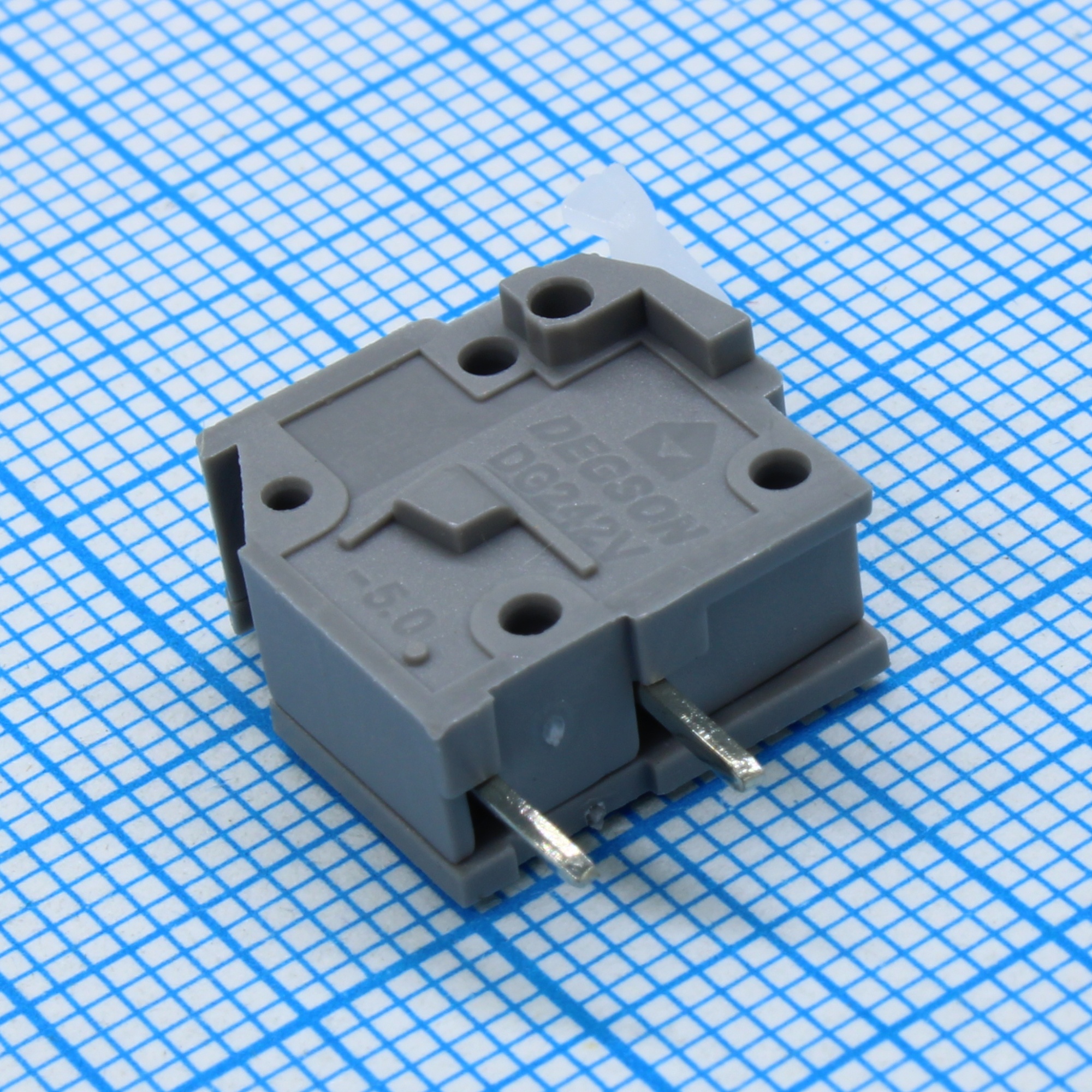 DG242V-5.0-01P-11-00AH - Нажимной, безвинтовой клеммный блок 1 контакт серия DG242V-5.0