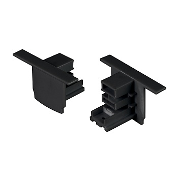 Заглушка LGD-4TR-CAP-F-BK (C) 033405 - Заглушка для встраиваемых треков 4TR, цвет черный. Без входа для питания. При использовании с треками и аксессуарами другой серии возможно отличие по цвету.