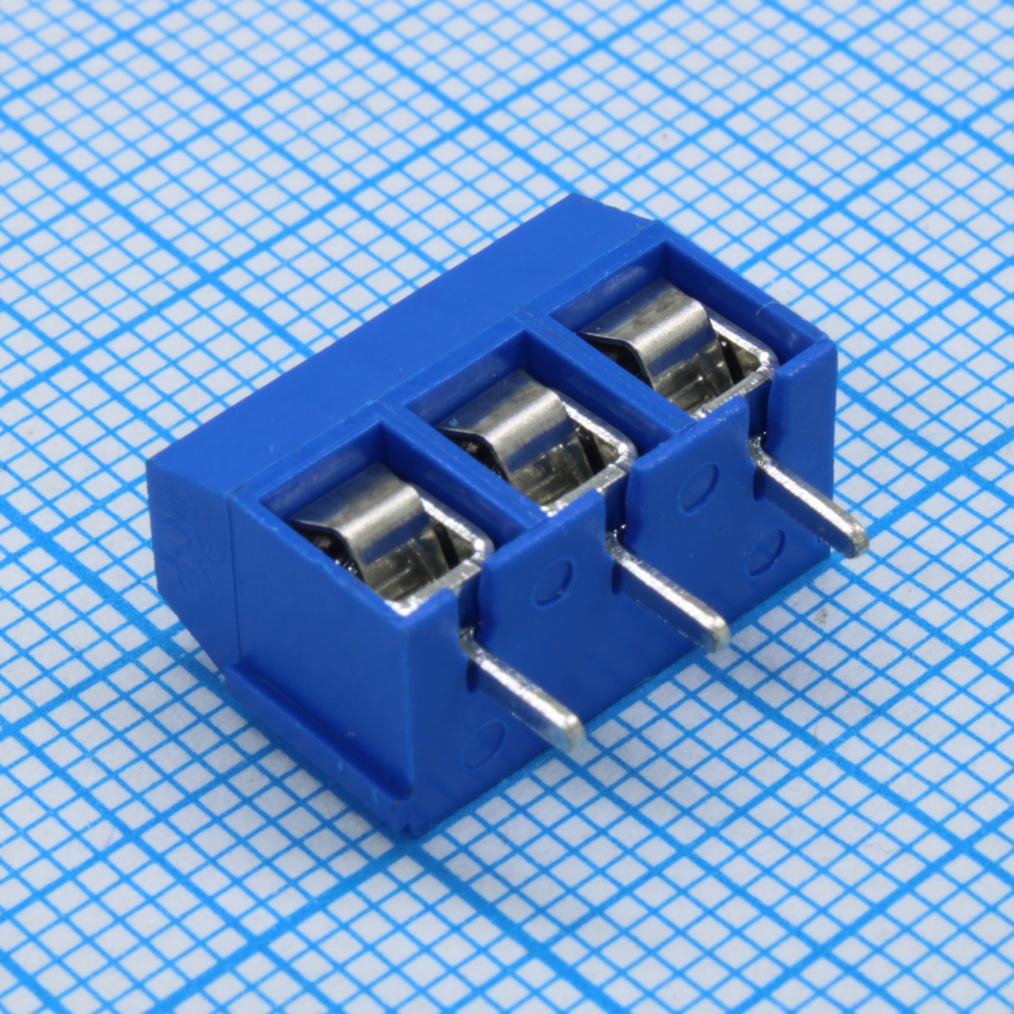 GT306-5.0-03P-12-00 - Винтовой клеммный блок с защитой провода, 3 контакта. Серия GT306-5.0