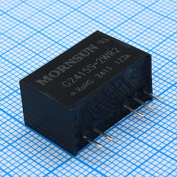 G2415S-2WR2 - Преобразователь DC/DC на печатную плату вход 24В, выход ±15В, ±67мА (ТНТ)