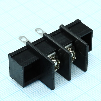 DG45H-A-02P-13-00A(H) - Барьерный клеммный блок 2 контакта. Серия DG45H-A
