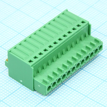 15EGTKD-2.5-12P-14-00 - Разъемный клеммный блок, Серия 15EGTKD-2.5 12 контактов