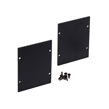 Заглушка ARH-LINE-6085 BLACK 018649 - Алюминиевая черная заглушка для профиля ARH-LINE-6085. В пакете 2шт заглушки, 8 шурупов. Цена на 1шт заглушку.