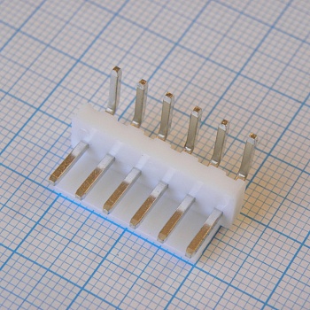 DS1073-6MRW6 - Вилка на плату, шаг 3.96