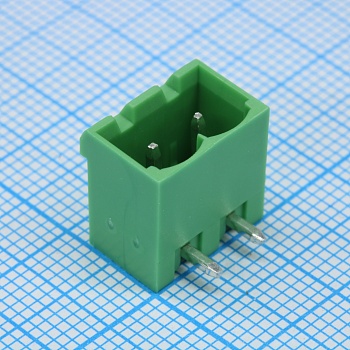2EDGRC-5.0-02P-14-100A(H) - Разъемный клеммный блок на плату, 2 контакта. Серия 2EDGRC-5.0