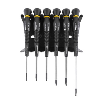 6-660 - Набор антистатических отверток Torx T5-T10, 6шт длиной 140мм