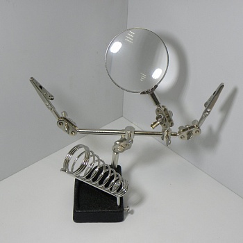 Линза х 2 с держателем - Линза х 2 с держателем