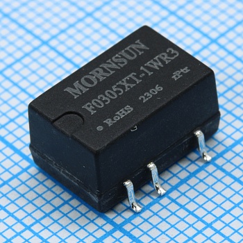 F0305XT-1WR3 - Преобразователь DC/DC на печатную плату 1Вт вход 3.3В, выход 5В, 200мА (SMТ)