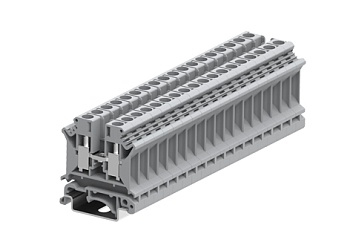 Проходная клемма 306991 - Проходная клемма, SUK6, тип фиксации провода: винтовой, номинальное сечение: 6 мм кв., 32A, 800V, ширина: 8,1 мм, цвет: серый, тип монтажа: DIN 35