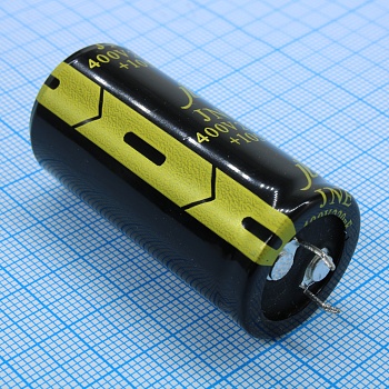 JNE2G221M10002200450 - Конденсатор алюминиевый электролитический 220мкФ 400В ±20% (22 X 45мм) защелкиваемые выводы 10мм 2000час 105°С россыпь