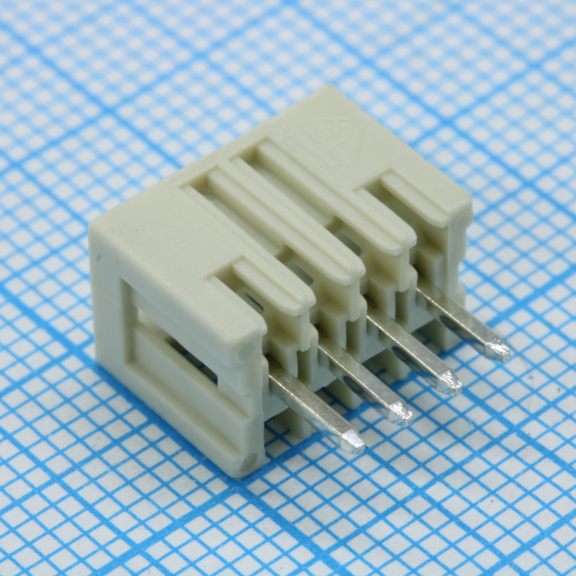 8EDGVC-2.5-04P-11-01A(H) - Разъемный клеммный блок на плату серия 8EDGVC шаг 2.5мм 03 контакт(-ов)
