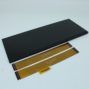 ZW-T123KZH-01 - TFT 12.3", Разрешение: 1920x720, Тип: IPS, Яркость: 1000 кд/м2, Контроллер: N/A, 50 пин., Интерфейс: DUAL-LVDS, Размер модуля, мм: 302.53*123.57*6.51, Рабочая температура, С: -30~+85