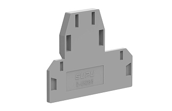 Торцевая крышка 303121 - Торцевая крышка для клемм UKD, цвет: серый