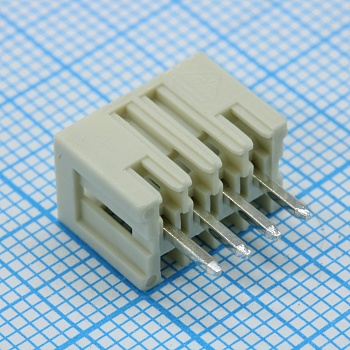 8EDGVC-2.5-04P-11-01A(H) - Разъемный клеммный блок на плату серия 8EDGVC шаг 2.5мм 03 контакт(-ов)