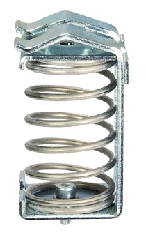 Прижим кабельный WST 32 / C - Зажим для подключения экранированного кабеля, тип фиксации провода: зажим, для кабеля: 15-32 мм, цвет: серый, тип монтажа: C-профиль