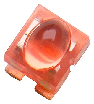 ALMD-LG37-XZ002 - Светодиод стандартный SMD купол 4мм красный AlInGaP 40x100°