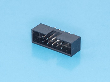 BH2-10 - IDC2 разъем, вилка на плату прямая двухрядная 10pin(2x5)., шаг 2.00мм