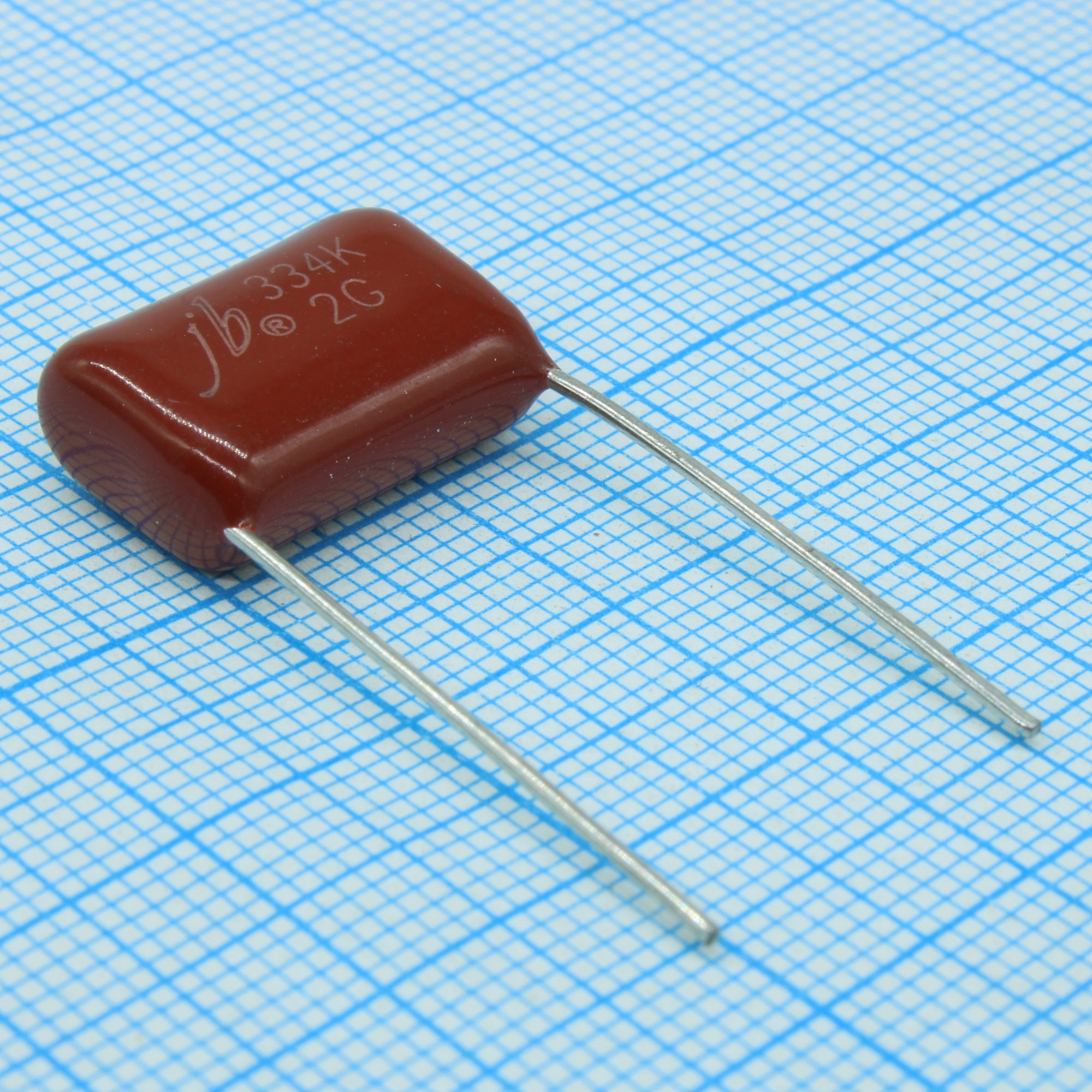 JFB02G334K150000B - Конденсатор металлоплёночный полиэтилентерефталатный 0.33мкФ 400В ±10%