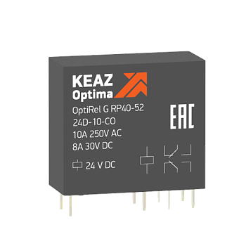 Реле промежуточное OptiRel G RP40-52-12D-10-CO 281017