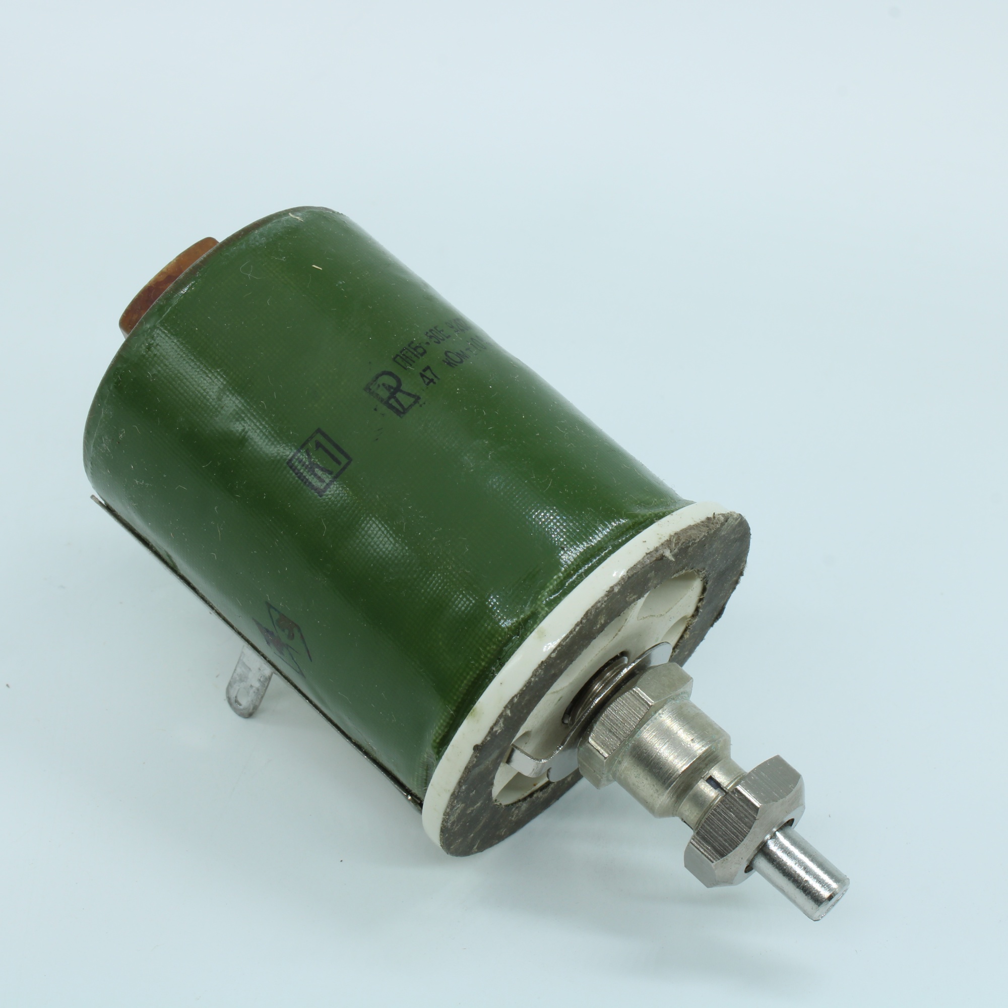 ППБ-50Е  47К  ±10% - Резистор переменный проволочный 47кОм ±10% 50Вт