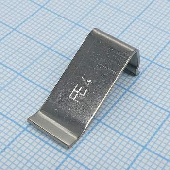 THFU 4 - Скоба прижимная для транзисторов к радиаторам SK480 SK481 SK482 SK483 SK487 SK489 SK490 SK495 SK499 SK514 SK575 SK589 SK593 SK617 SK638 SK639, сила пружины 32Н