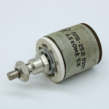 ППБ-25Е   6.8К ±5% - Резистор переменный проволочный 6.8кОм ±5% 25Вт