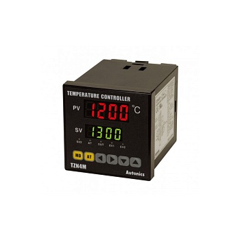 TZN4M-14S - Температурный контроллер с ПИД-регулятором, 4 разряда,1 вых., SSR+1 аварийный, 100-240VAC