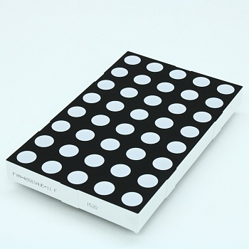 FYM-46581AUE-11 - Матричный индикатор 121,5мм/5x8/оранжевый/625нм/60-120мкд/ОК